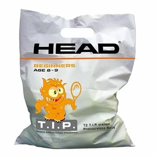 Head T.I.P Orange 72 мяча (пакет) — теннисные мячи, фото товара