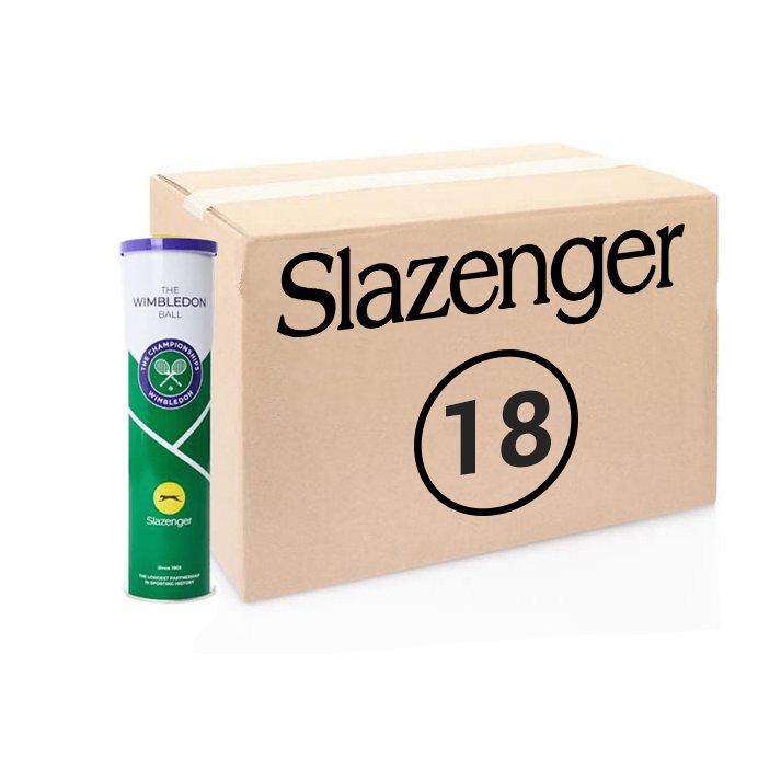 Slazenger Wimbledon Hydroguard Ultra Vis 72 мяча купить — теннисные мячи, фото товара