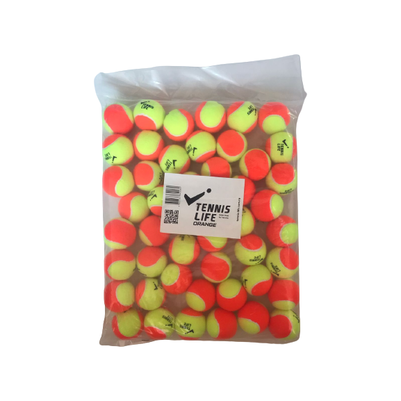 Tennis Life Orange 48 мячей (пакет) — теннисные мячи, фото товара