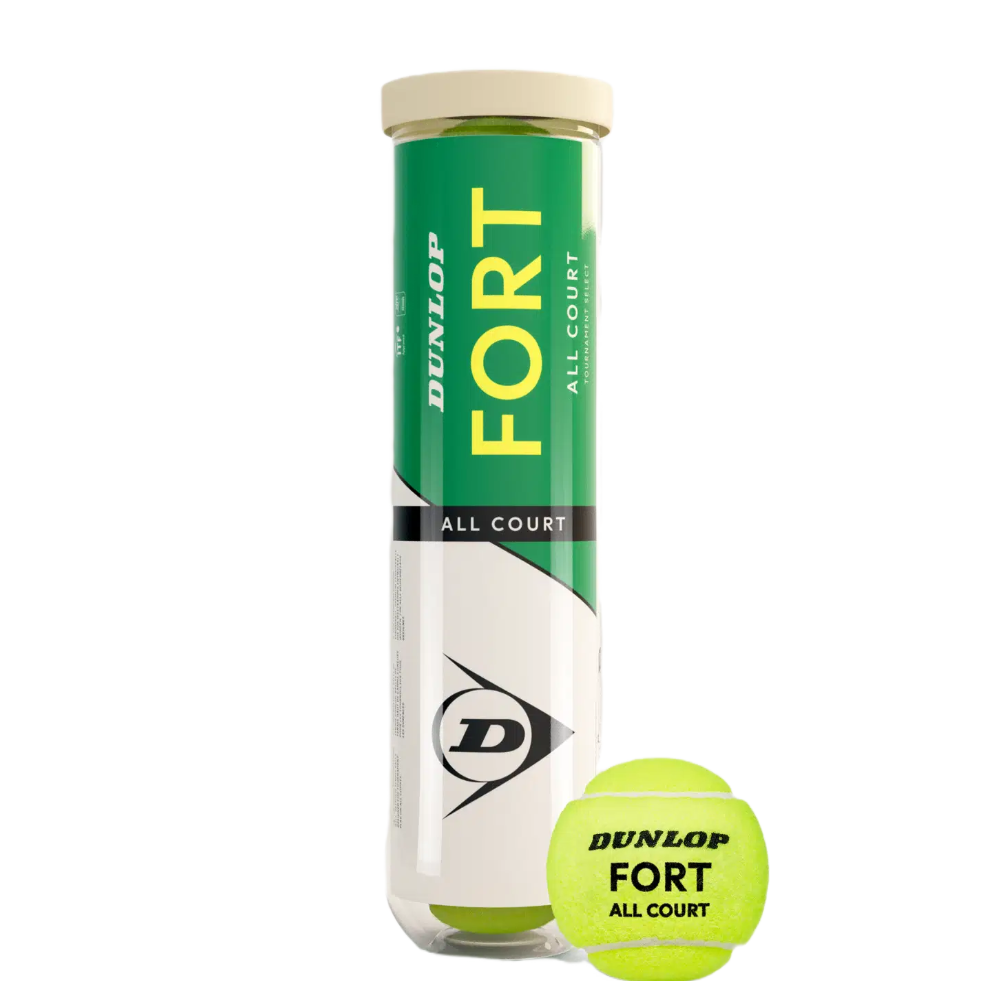 Dunlop Fort All Court PET 4B — теннисные мячи, фото товара