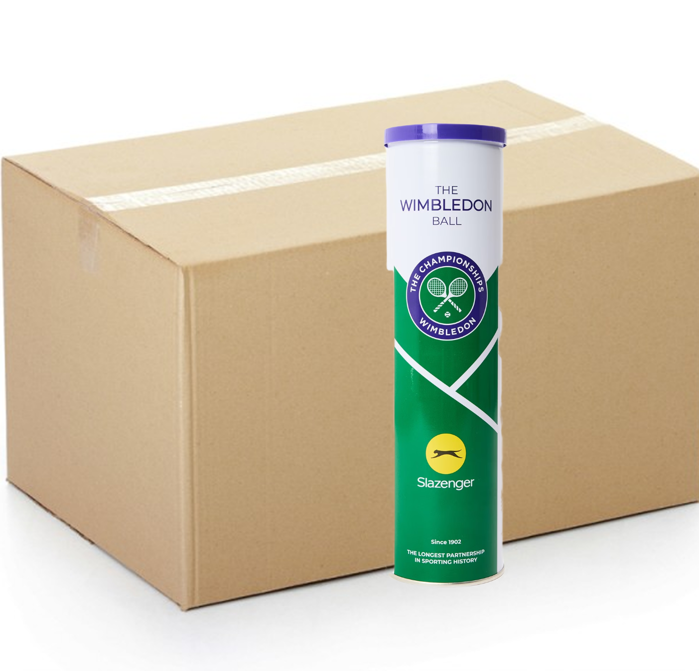 Slazenger Wimbledon 4x18 — теннисные мячи, фото товара