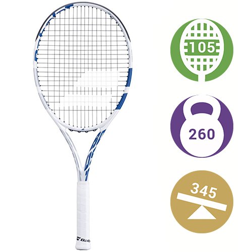 Babolat Boost Wimbledon (с натянутой струной) — теннисная ракетка, фото товара