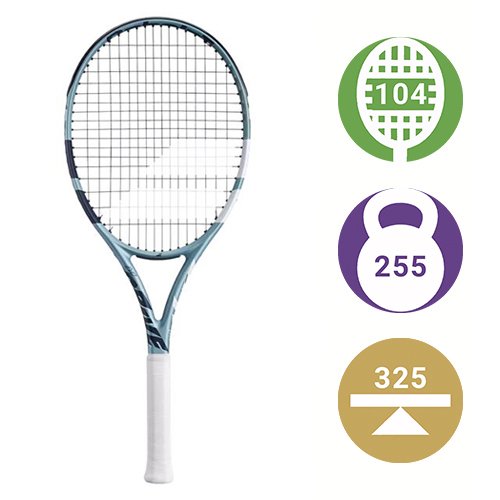 Babolat Evo Drive Lite Blue — теннисная ракетка, фото товара