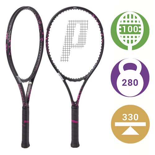 Prince Beast 100 Pink 280 грамм — теннисная ракетка, фото товара