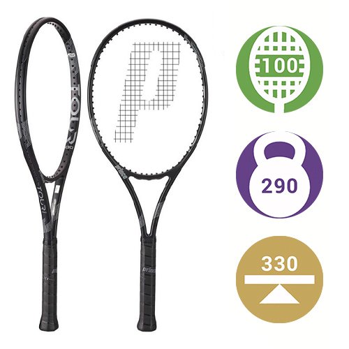Prince Tour 100 Carbon 290 грамм — теннисная ракетка, фото товара