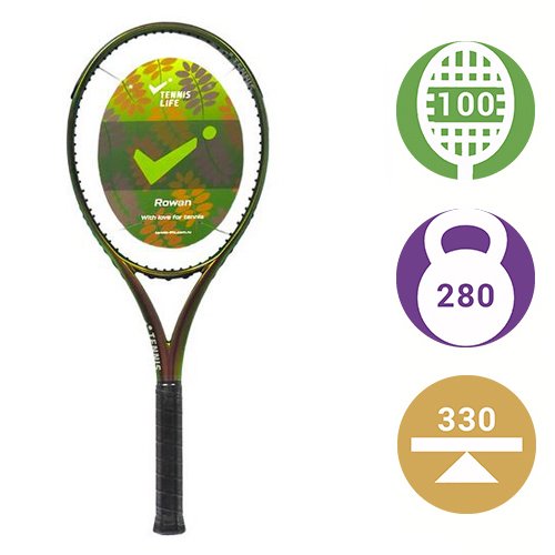Tennis Life Green Rowan (280 грамм)​ — теннисная ракетка, фото товара
