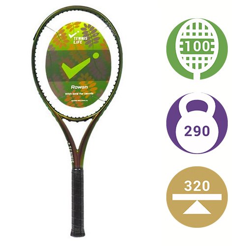 Tennis Life Green Rowan (290 грамм)​​ — теннисная ракетка, фото товара