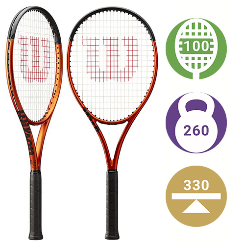 Wilson Burn 100 ULS Version 5.0 — теннисная ракетка, фото товара