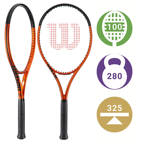Wilson Burn 100LS Version 5.0 — теннисная ракетка, фото товара
