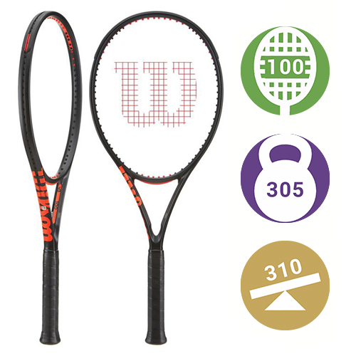 Wilson Clash 100 Pro V3.0 — теннисная ракетка, фото товара