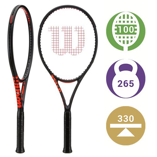 Wilson Clash 100UL V3.0 — теннисная ракетка, фото товара