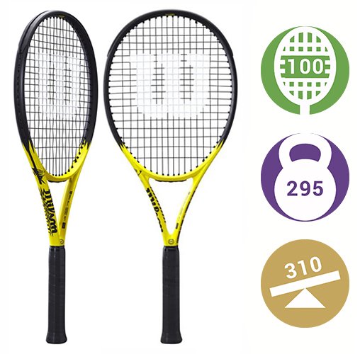 Wilson Minions Clash 100 V2.0 — теннисная ракетка, фото товара