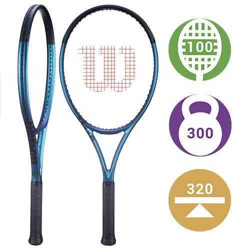Wilson Ultra 100 V4.0 — теннисная ракетка, фото товара