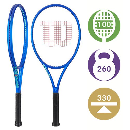 Wilson Ultra 100UL V5.0 — теннисная ракетка, фото товара