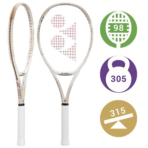 Yonex Vcore 98 Sand Beige — теннисная ракетка, фото товара