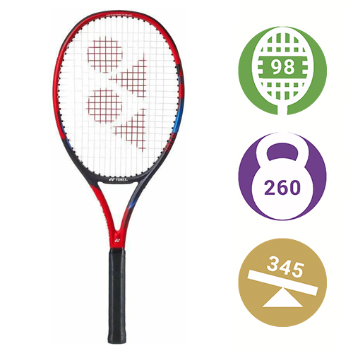 Yonex Vcore Ace Scarlet — теннисная ракетка, фото товара