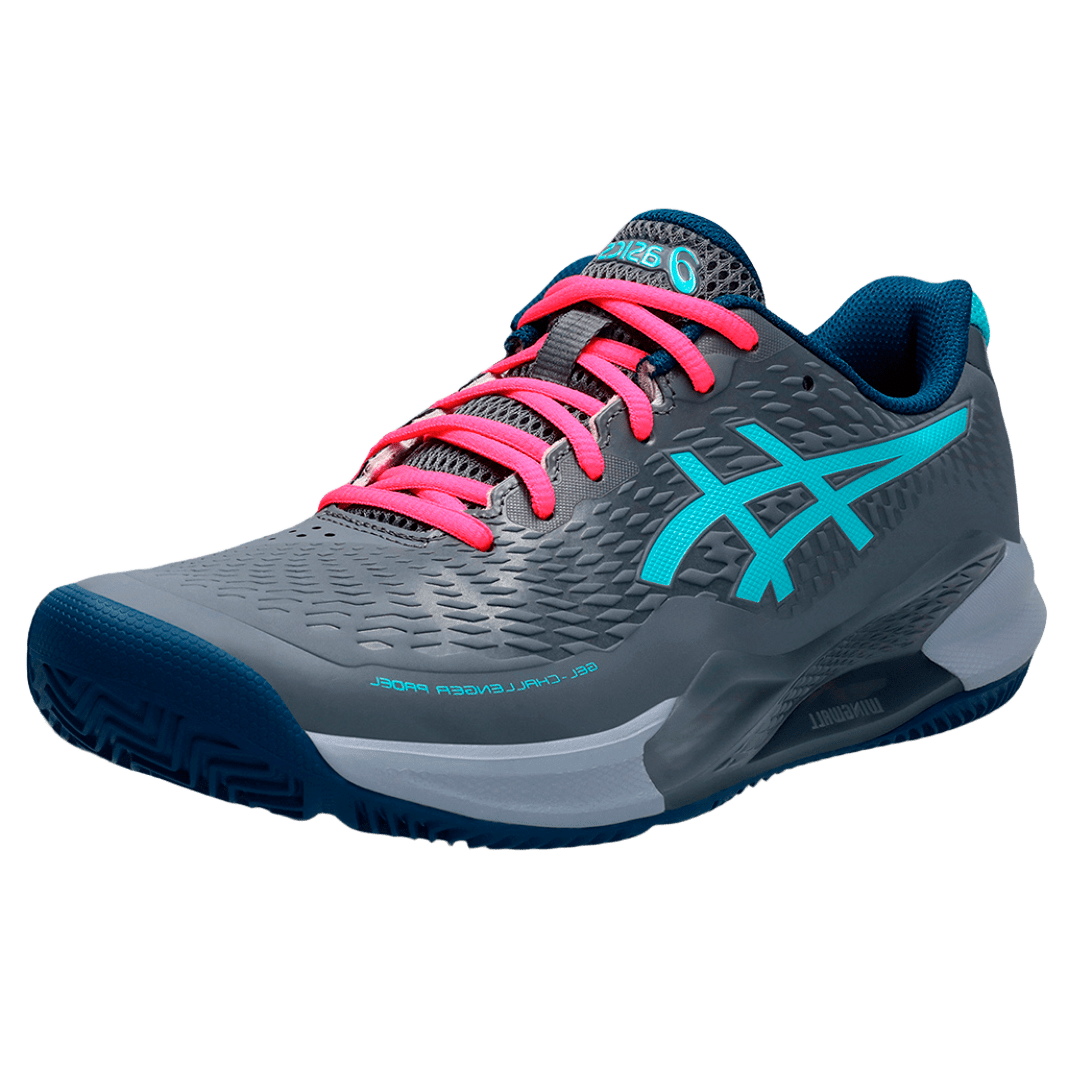 Asics для падел Gel-Challenger 14 Padel Metropolis/Energy Aqua — теннисные кроссовки, фото товара