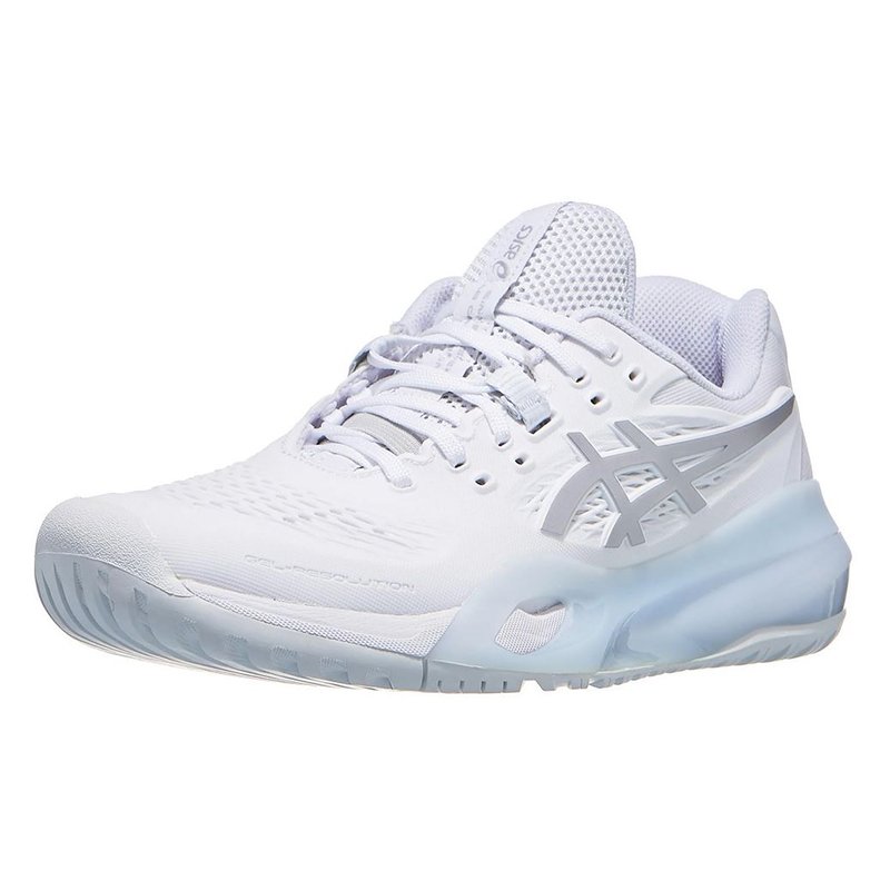 Asics Gel-Resolution X White/Pure Silver — теннисные кроссовки, фото товара