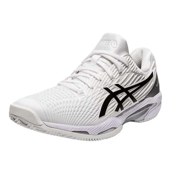Asics Gel-Solution Speed FF 2 Clay White/Black — теннисные кроссовки, фото товара
