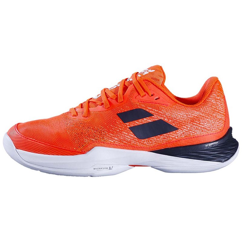 Babolat Детские теннисные кроссовки Jet Mach 3 All Court Strike Red/White — теннисные кроссовки, фото товара