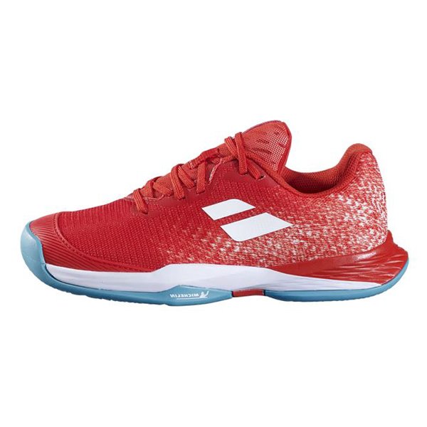 Babolat Детские теннисные кроссовки Jet Mach 3 Clay Court Fiesta Red — теннисные кроссовки, фото товара