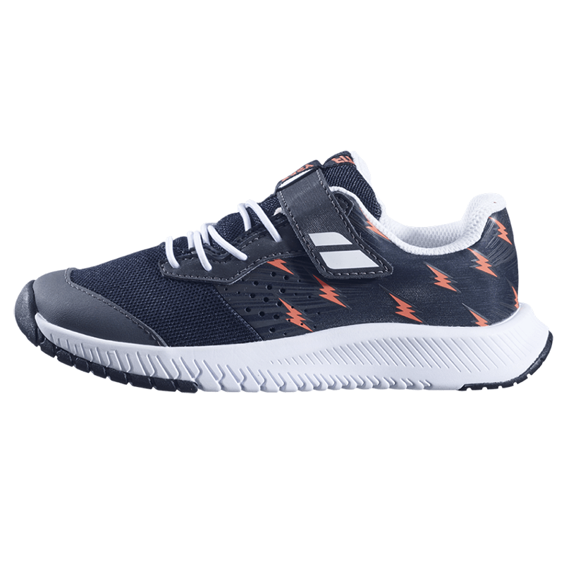 Babolat Детские теннисные кроссовки Pulsion Kid All Court Black/White — теннисные кроссовки, фото товара