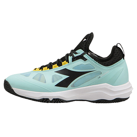 Diadora Speed Blushield Fly 3 Clay Blue/Black/White — теннисные кроссовки, фото товара