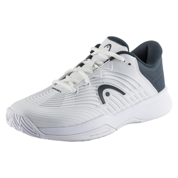 Head Детские теннисные кроссовки Revolt Pro 4.5 White/Blueberry — теннисные кроссовки, фото товара