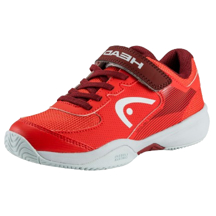 Head Детские теннисные кроссовки Sprint Velcro 3.0 Orange/Dark Red — теннисные кроссовки, фото товара