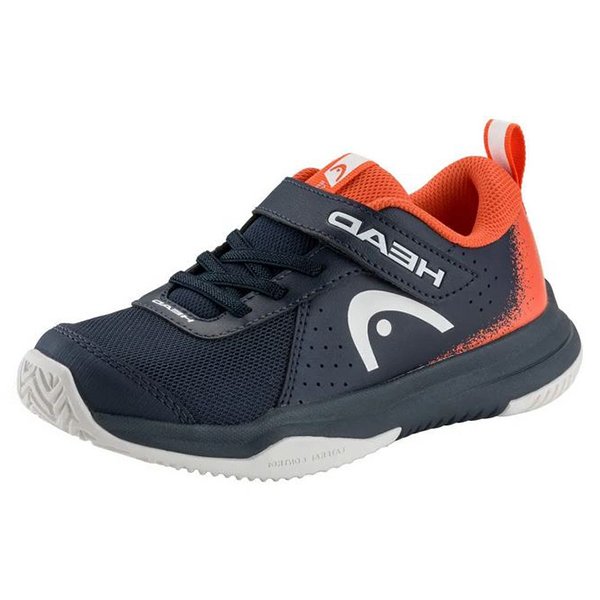 Head Детские теннисные кроссовки Sprint Velcro 4.0 Dark Blue/Red — теннисные кроссовки, фото товара