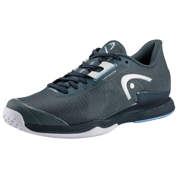 Head Sprint Pro 3.5 Men Dark Grey/Blue — теннисные кроссовки, фото товара