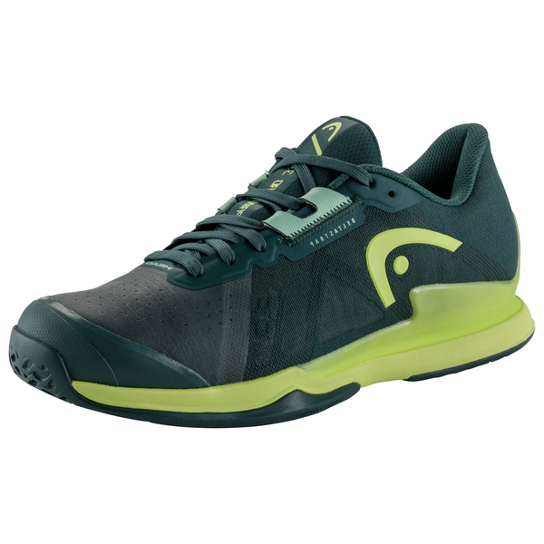 Head Sprint Pro 3.5 Men Green — теннисные кроссовки, фото товара