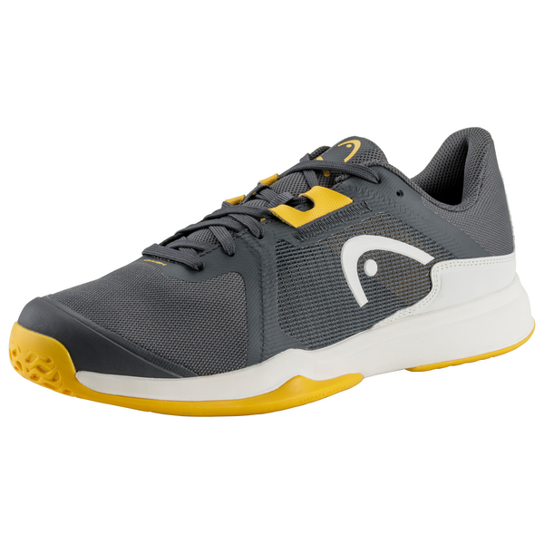 Head Sprint Team 3.5 Men Dark Grey/Yellow — теннисные кроссовки, фото товара