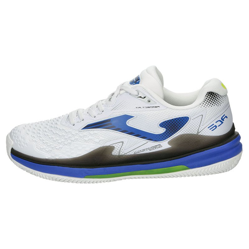 Joma Ace Pro Clay Court 2402 White/Blue — теннисные кроссовки, фото товара