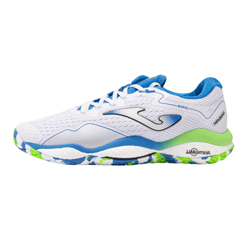 Joma Break Men 2302 White/Royal Blue — теннисные кроссовки, фото товара