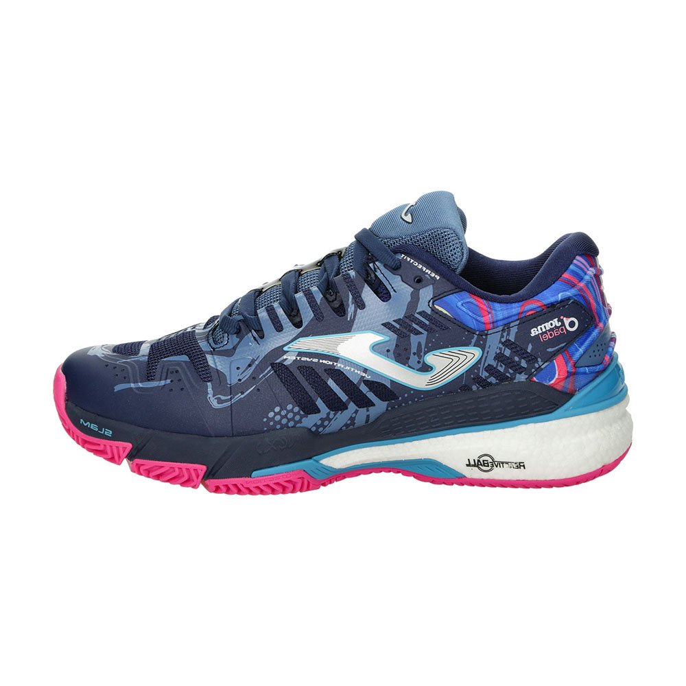 Joma Slam Lady 2403 Navy Blue/Pink — теннисные кроссовки, фото товара