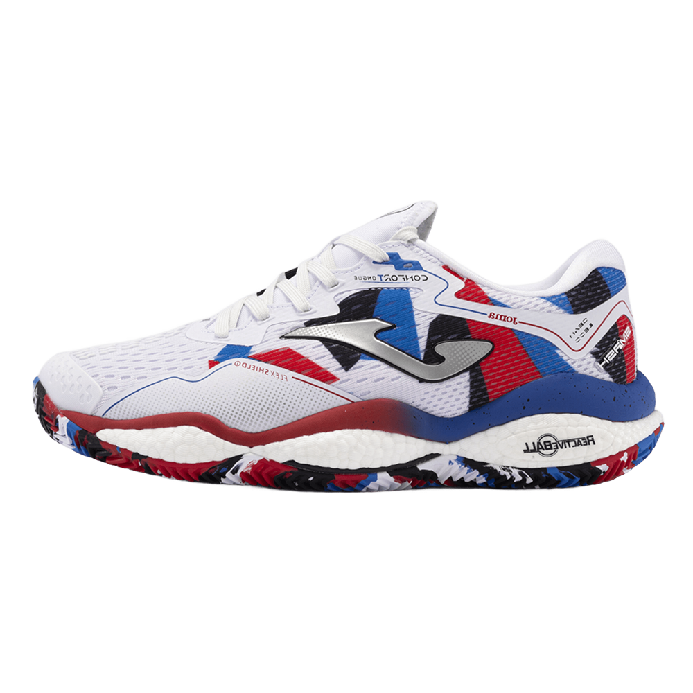 Joma Smash Men 2416 White/Royal — теннисные кроссовки, фото товара