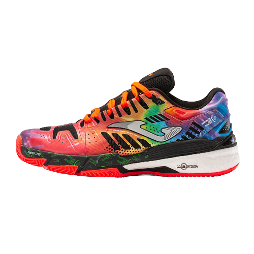 Joma Special Slam 2316P Black/Orange/Green — теннисные кроссовки, фото товара