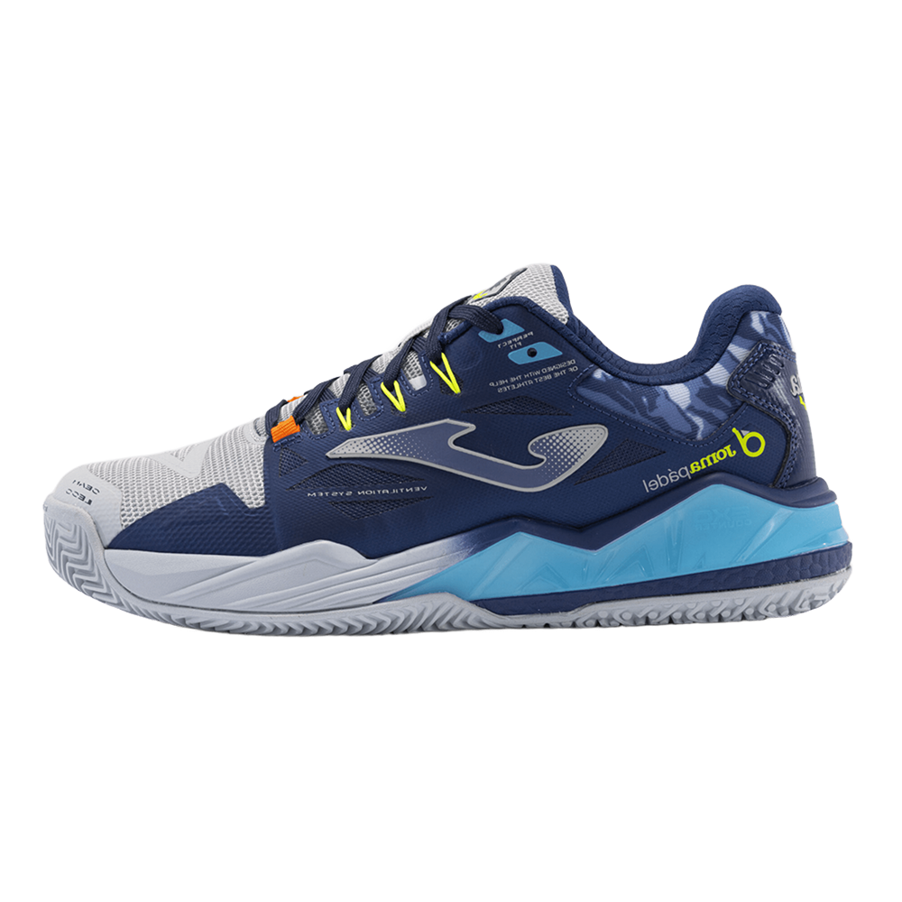 Joma SPIN MEN 2405 Blue/Petroleum — теннисные кроссовки, фото товара