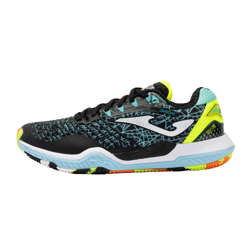 Joma T.Point Men 2201 Clay Black/Green — теннисные кроссовки, фото товара