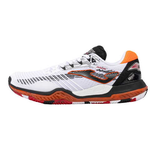 Joma T.Point Men 2342 Clay White/Black/Orange — теннисные кроссовки, фото товара