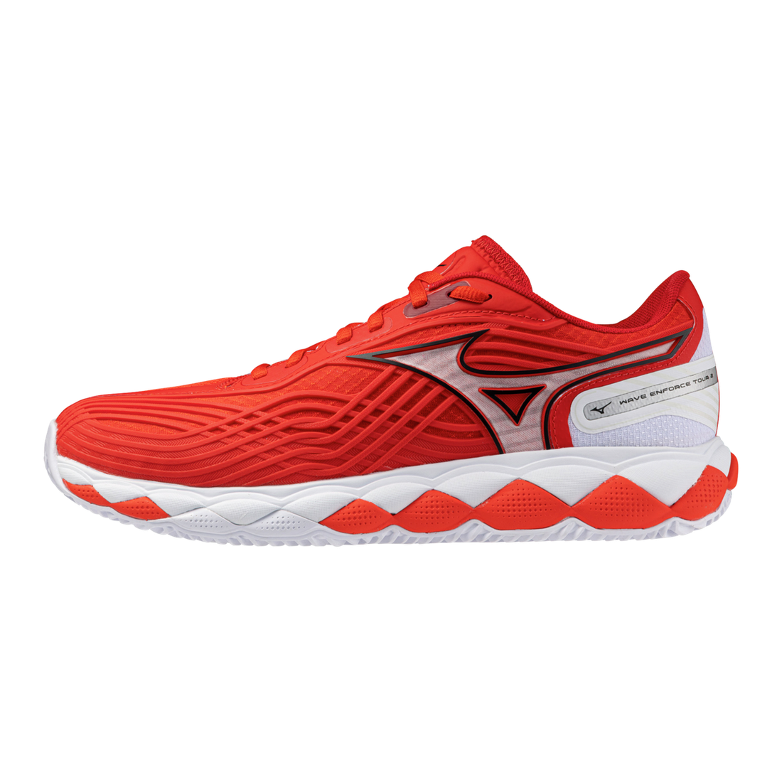 Mizuno Wave Enforce Tour 2 Clay Red/White​ — теннисные кроссовки, фото товара