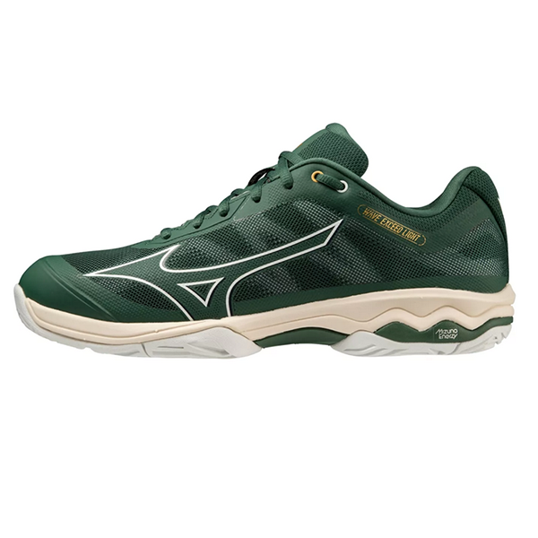 Mizuno Wave Exceed Light AC Pineneedle/White/Papyrus — теннисные кроссовки, фото товара