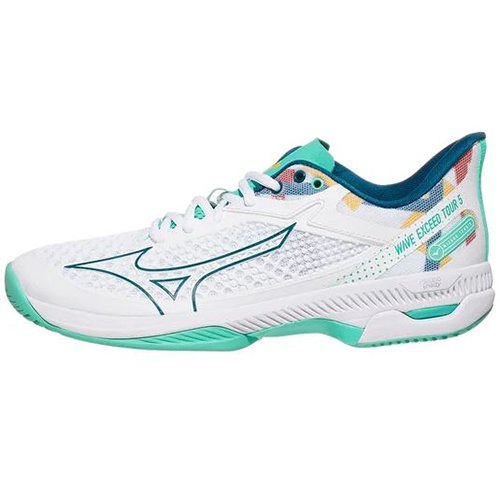 Mizuno Wave Exceed Tour 5 W AC White/Blue — теннисные кроссовки, фото товара
