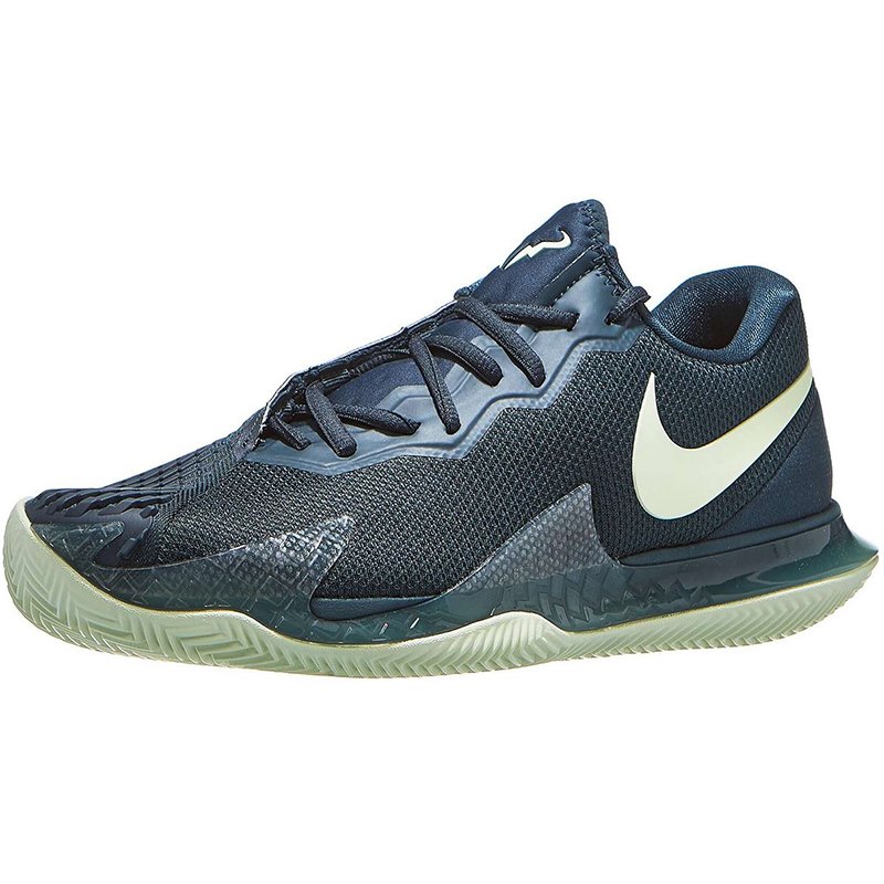 Nike Court Air Zoom Vapor Cage 4 Rafa Clay Deep Jungle/Lime Ice — теннисные кроссовки, фото товара