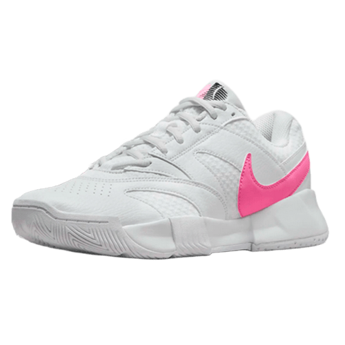 Nike Court Lite 4 White/Black/Playful Pink — теннисные кроссовки, фото товара