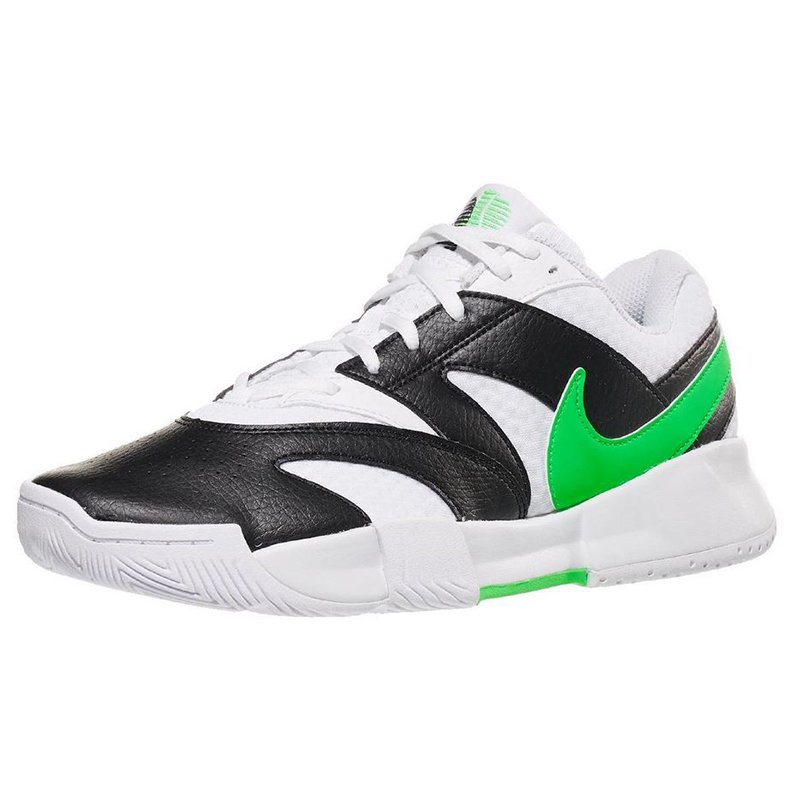Nike Court Lite 4 White/Green/Black — теннисные кроссовки, фото товара