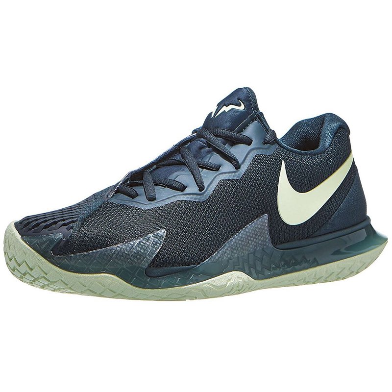 Nike Court Zoom Vapor Cage 4 Rafa Deep Jungle/Lime Ice — теннисные кроссовки, фото товара