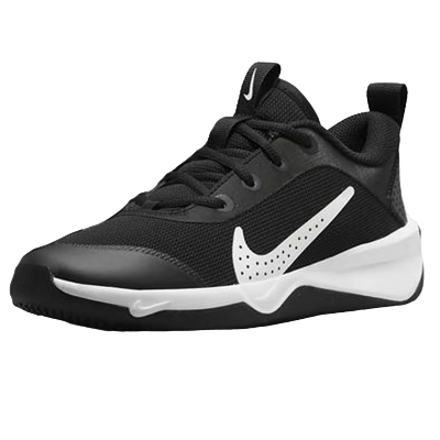 Nike Детские кроссовки Omni Multi-Court Black/White — теннисные кроссовки, фото товара