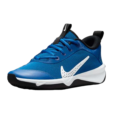 Nike Детские кроссовки Omni Multi-Court Game Royal/White-Black — теннисные кроссовки, фото товара